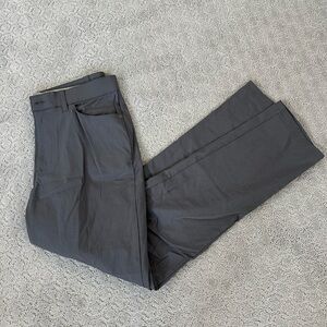 Adidas Men's Charcoal Dress Pants